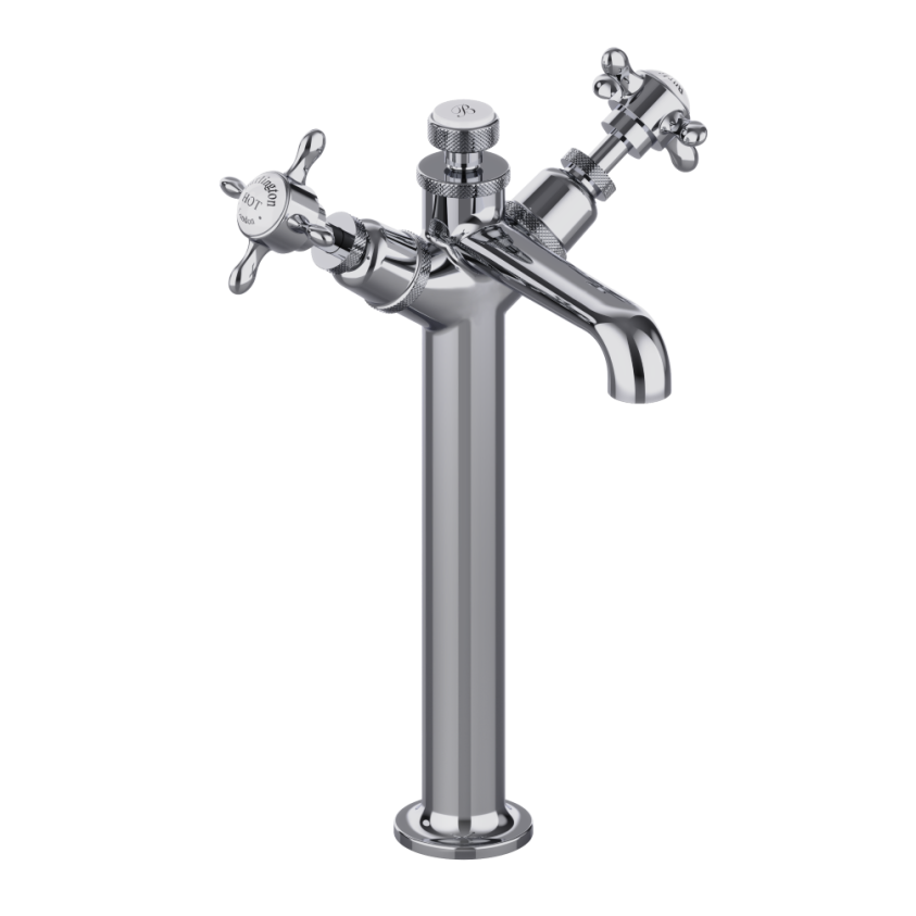 Cut out image of Burlington Guild Chrome Basin Tall Mono Tap